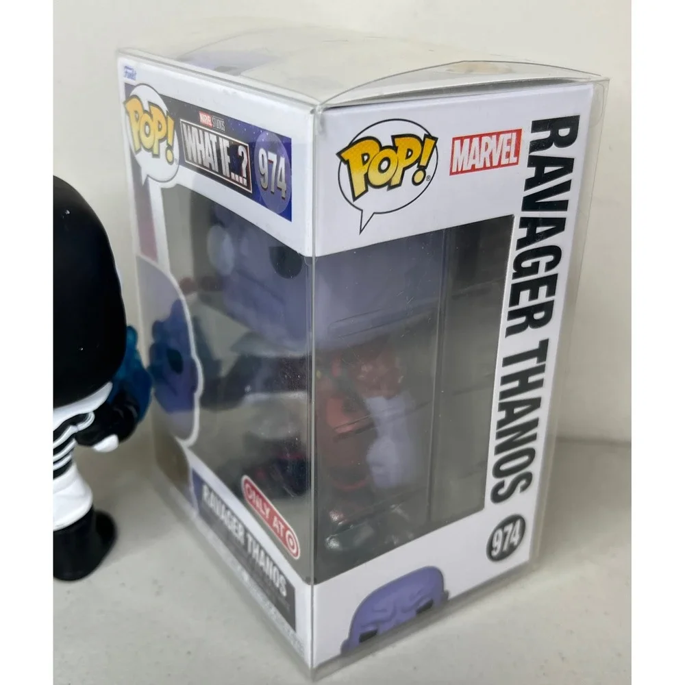 Funko Pop Marvel Venomized Thanos 510 Loose & Ravager Thanos 974 Target Exc